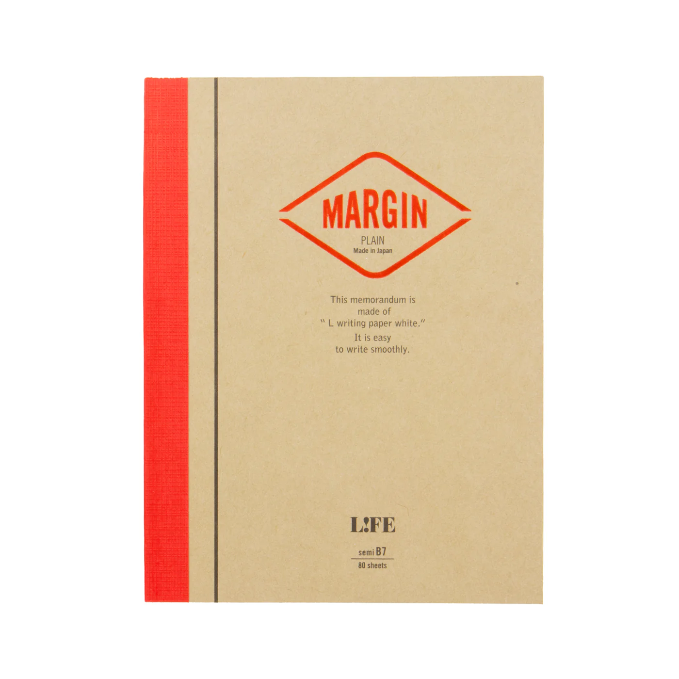 Life Stationery Margin B7 Side Bound Notebook - Image 6