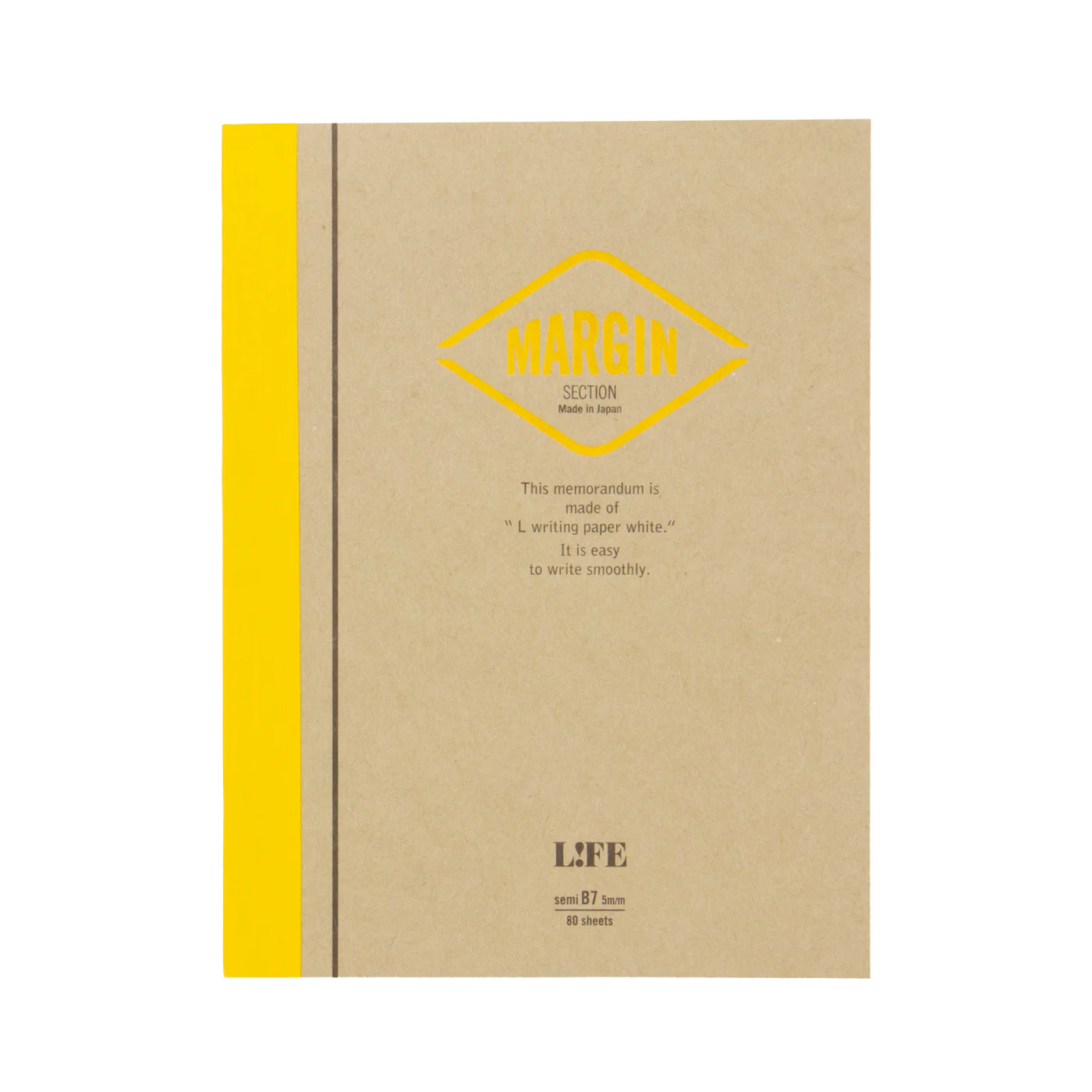 Life Stationery Margin B7 Side Bound Notebook - Image 7