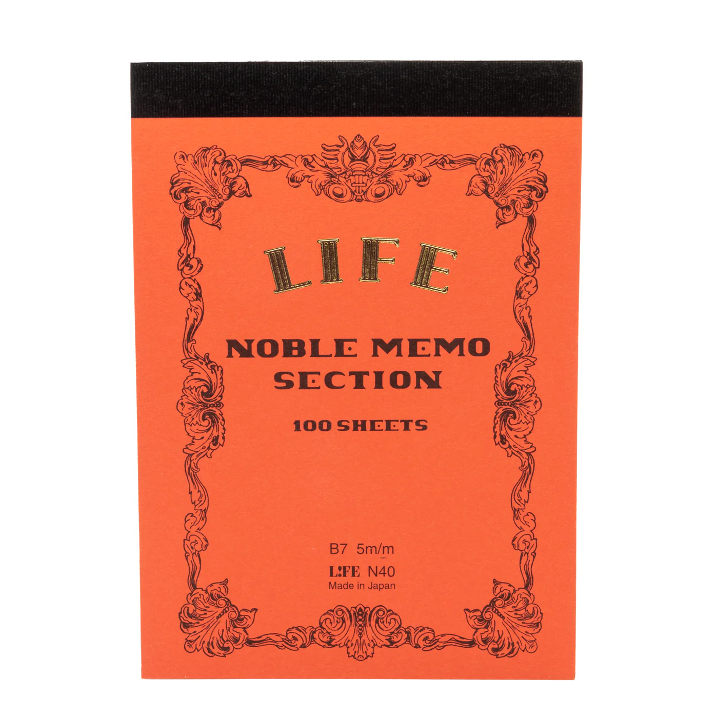 Life Stationery Noble Memo B7 Top Bound Notepad - Image 4