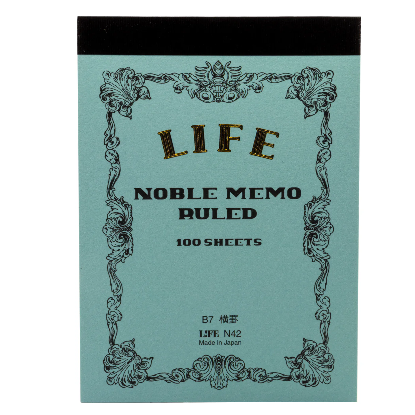 Life Stationery Noble Memo B7 Top Bound Notepad - Image 6