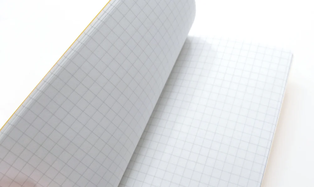 Life Stationery Recent Memo Slim Notebook- Graph - Image 4