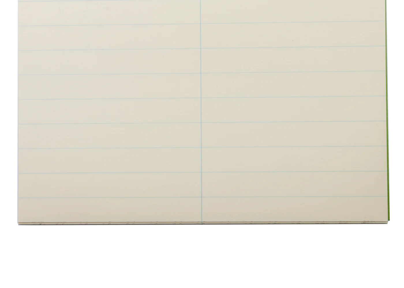 Life Stationery Stenographer's Notebook- Green Cover - Image 2