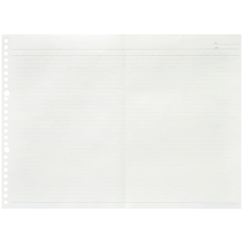 Maruman Loose Leaf Notepad - B5 - Easy to Write - 6mm Rule - Image 3