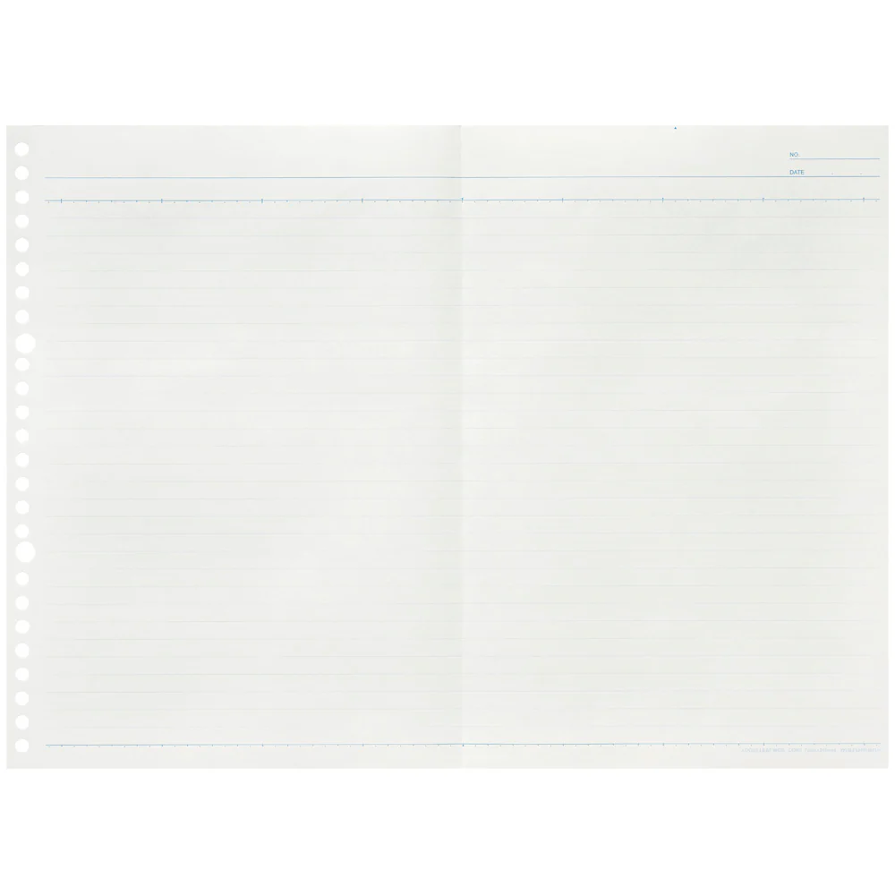 Maruman Loose Leaf Notepad - B5 To B4 Fold- Easy to Write - Line - Image 2
