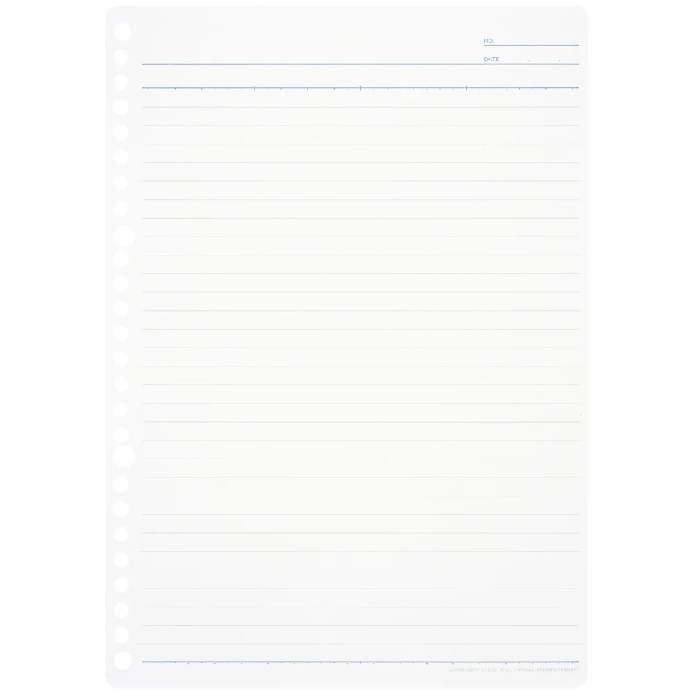 Maruman Loose Leaf Notepad - B5 To B4 Fold- Easy to Write - Line - Image 4