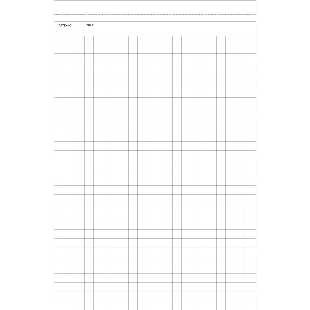Maruman Notebooks Mnemosyne A4 Notepad- 5mm Grid - Image 2