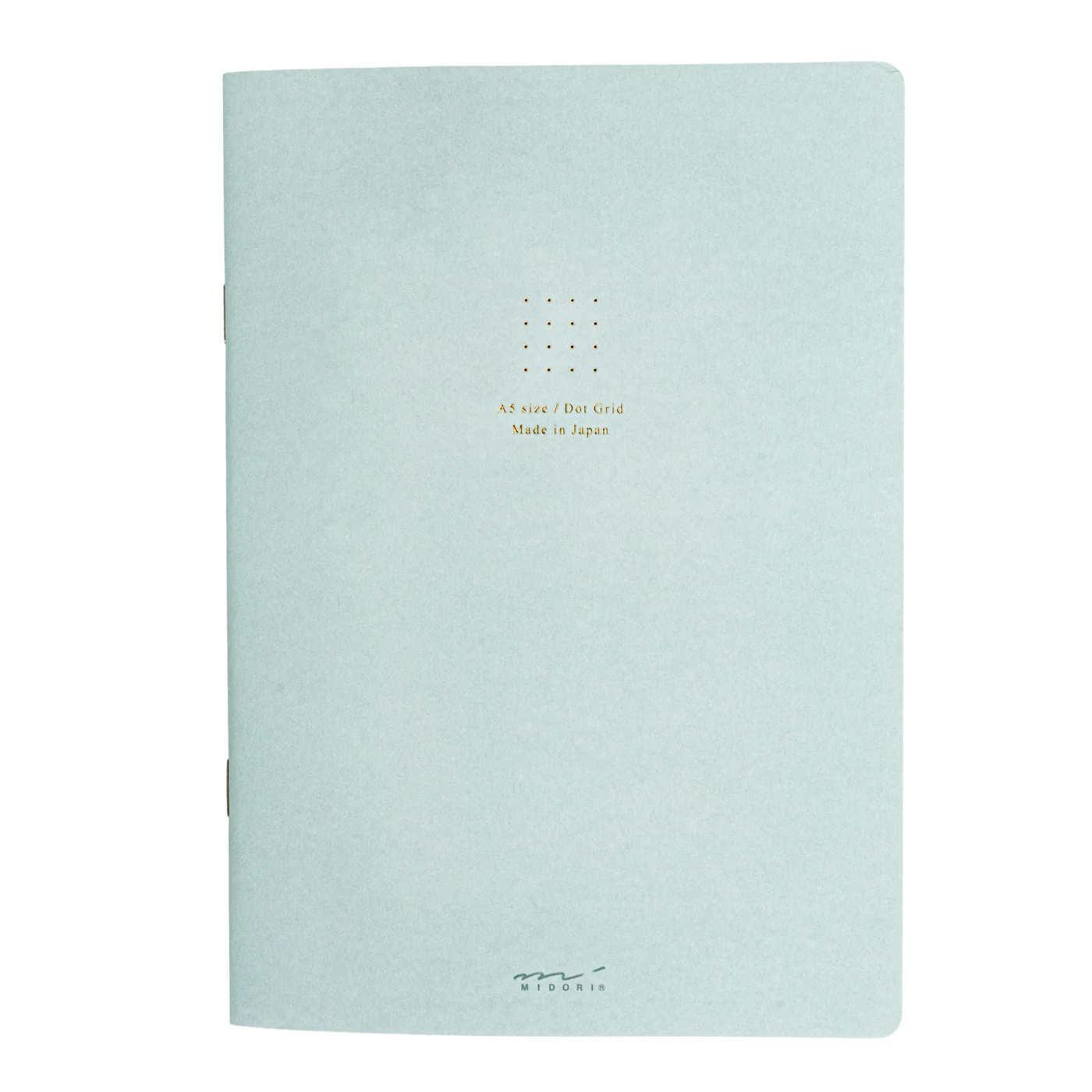 Midori A5 Dot Grid Notebook - Blue