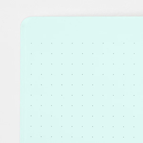 Midori A5 Dot Grid Notebook - Blue - Image 3