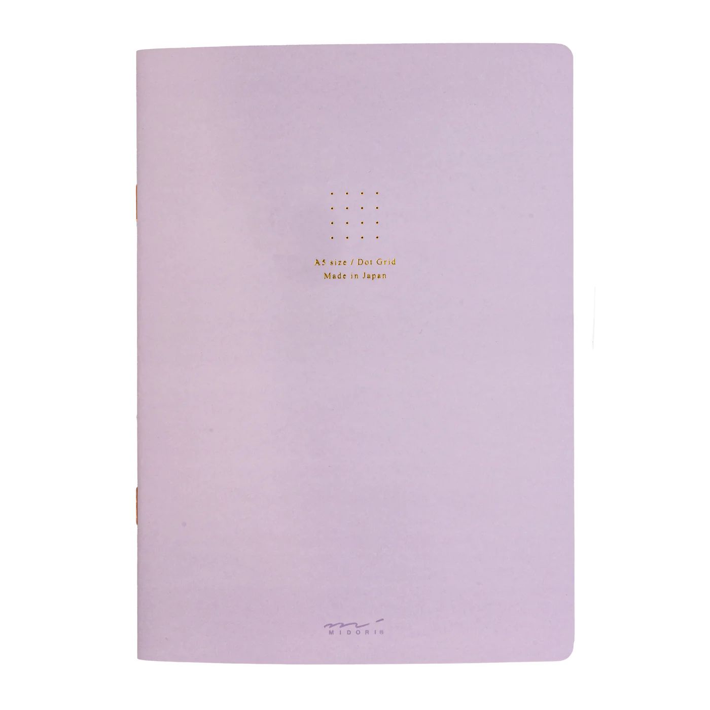 Midori A5 Dot Grid Notebook - Purple