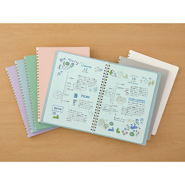 Midori A5 Dot Grid Ring Notebooks - Image 7