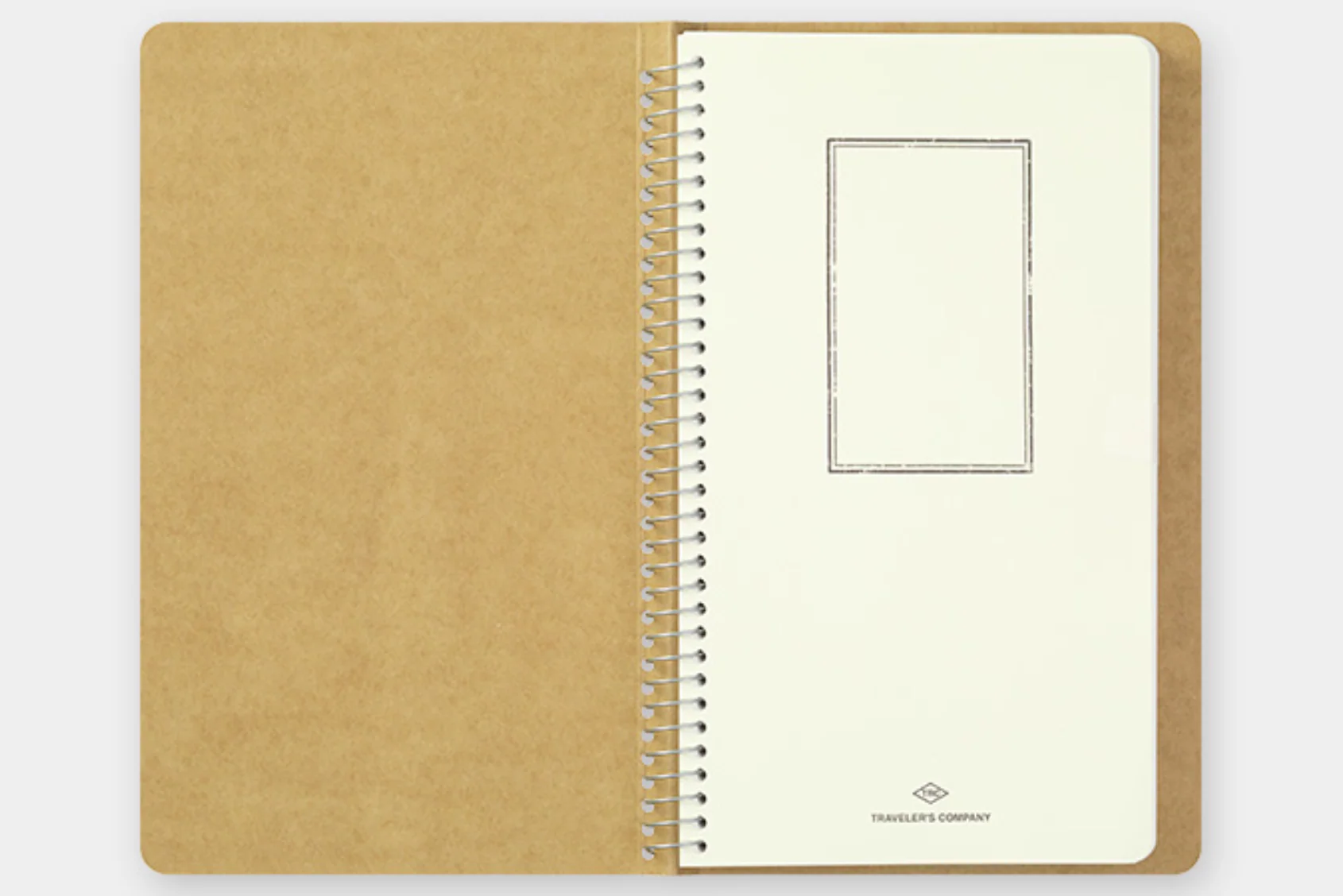 TRAVELER'S COMPANY A5 Slim Spiral Ring Notebook - Blank - Image 2