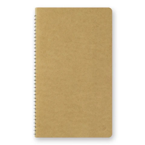 TRAVELER'S COMPANY A5 Slim Spiral Ring Swan Watercolor Notebook - Blank - Image 2