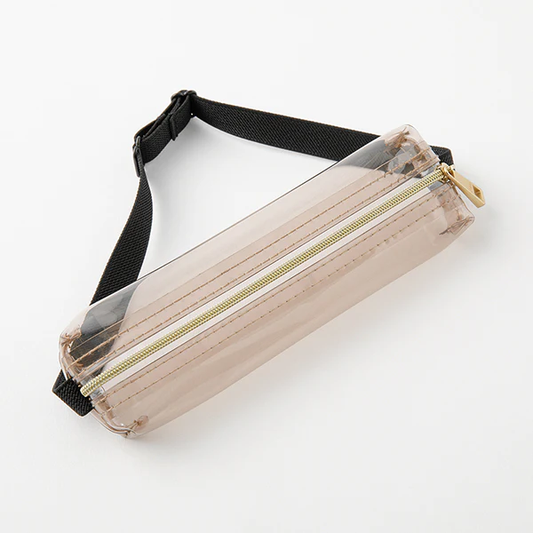 Midori Book Band Pen Case - Clear Sepia - Image 2