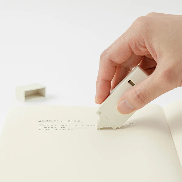 Midori Correction Tape - 5mm Cream - Image 4