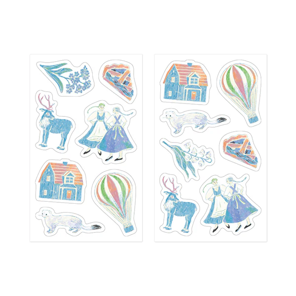 Midori Decoration Sticker- Light Blue - Image 2