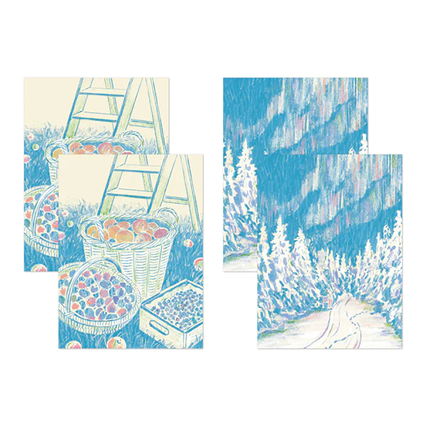 Midori Decoration Sticker- Light Blue - Image 4