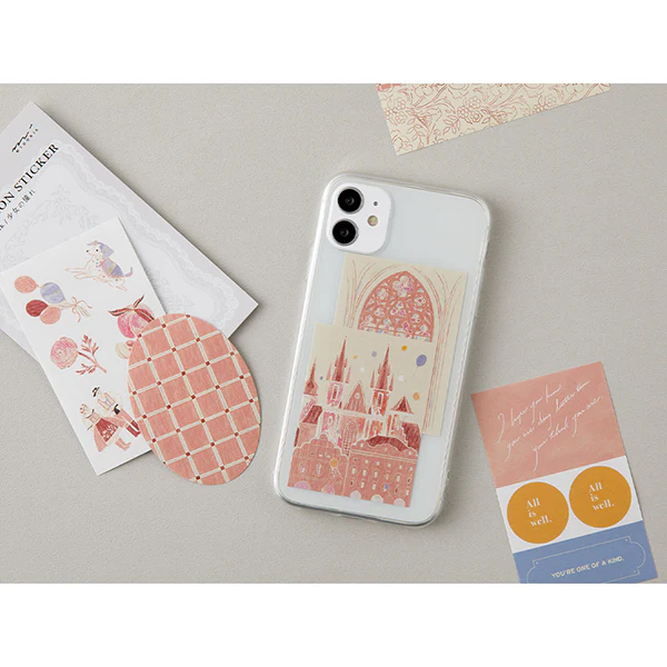 Midori Decoration Sticker- Pink - Image 7