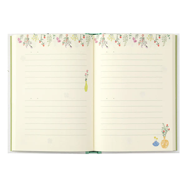 Midori Diary Dried Flower Pattern - Image 2