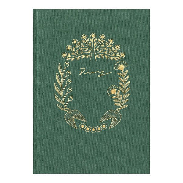 Midori Diary Soft Flower & Bird - Image 2