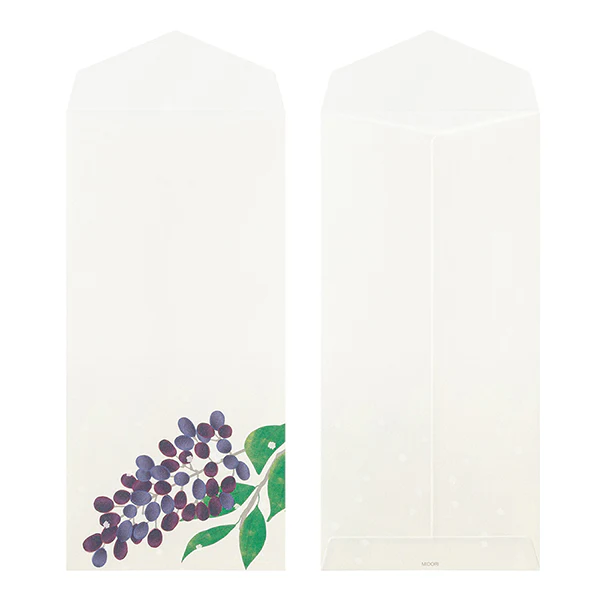 Midori Envelopes 001 Four Designs Winter Fruit - Image 3