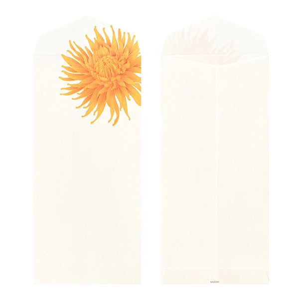 Midori Envelopes 142 Four Designs Dahlia - Image 2