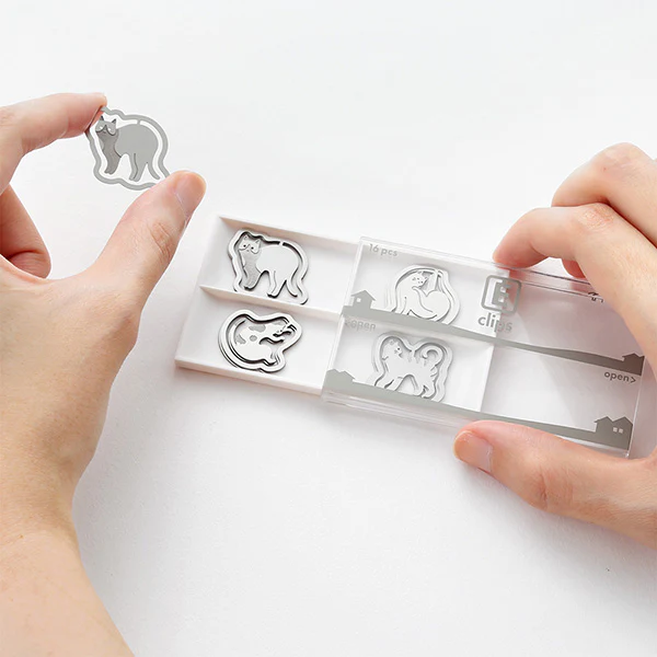Midori Etching Clips- Cats - Image 4