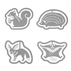 Midori Etching Clips- Small Animals - Image 2