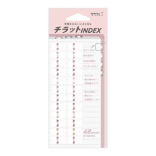 Midori Index Label- Chiratto Number - Image 4