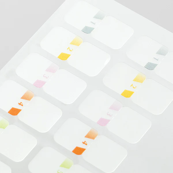 Midori Index Label- Numbered Colors - Image 3