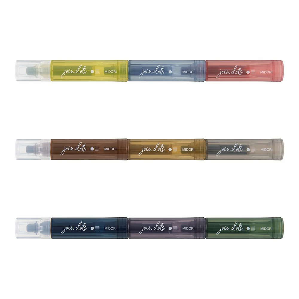 Midori Joined Dots Pen - Grayish Tone - Image 2