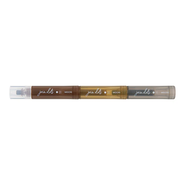 Midori Joined Dots Pen - Mocha - Image 2