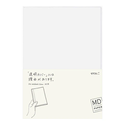 Midori MD A5 Clear Notebook Cover