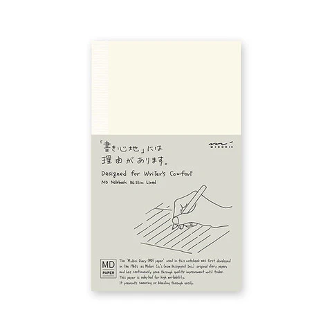 Midori MD B6 Slim Notebook- Lined