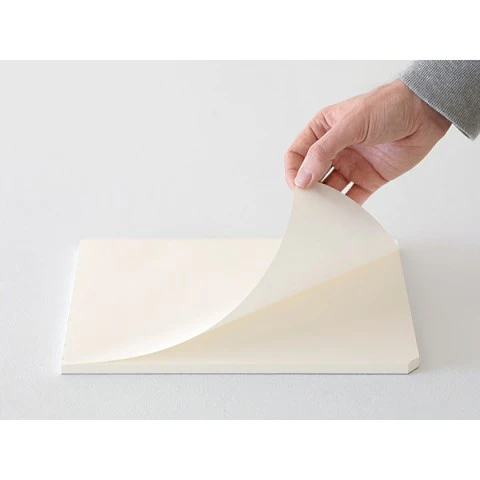Midori MD A4 Cotton Paper Pad- Blank - Image 3