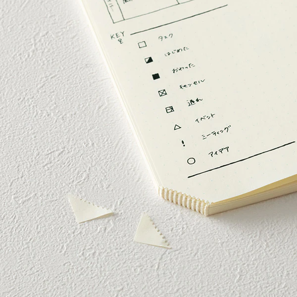 Midori MD Notebook Journal A5 - 1 Day 1 Page - Dot Grid - Image 4
