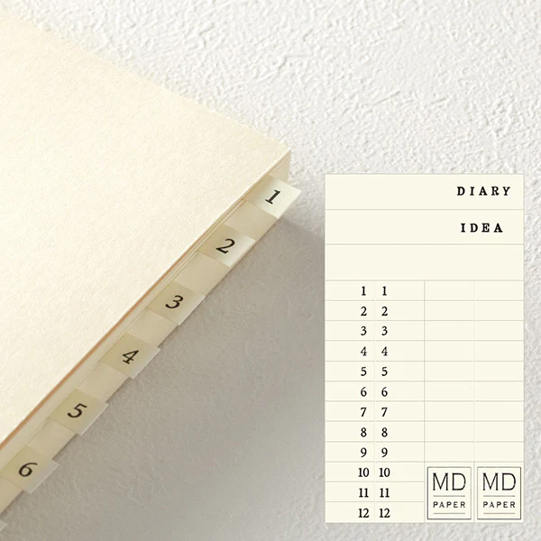 Midori MD Notebook Journal A5 - 1 Day 1 Page - Dot Grid - Image 7