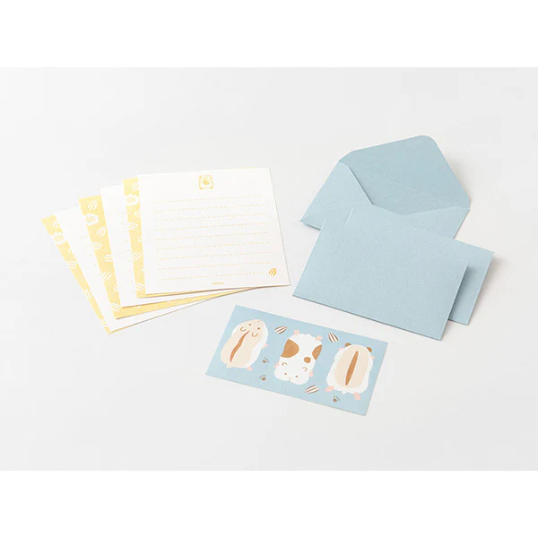 Midori Mini Letter Set - Hungry Hamster - Image 2