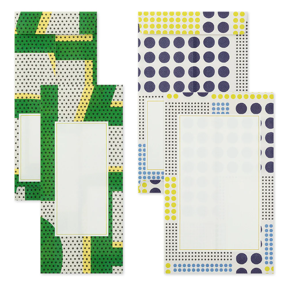 Midori Multiple Packed Letter Set 762- Geometric - Image 5