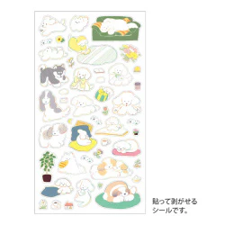 Midori Notebook Stickers - Dog - Medium - Image 2