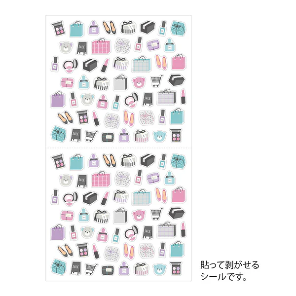 Midori Notebook Stickers - Shopping - Image 2
