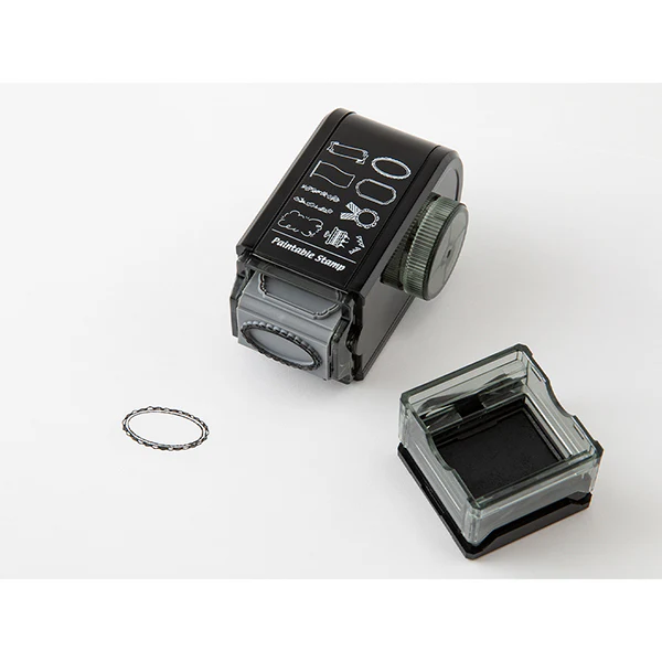 Midori Paintable Rotating Stamp - Self Inking - Dial Decorative Pattern - Image 4