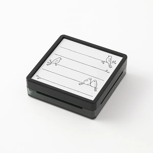 Midori  Paintable Stamp - Bird - Image 2