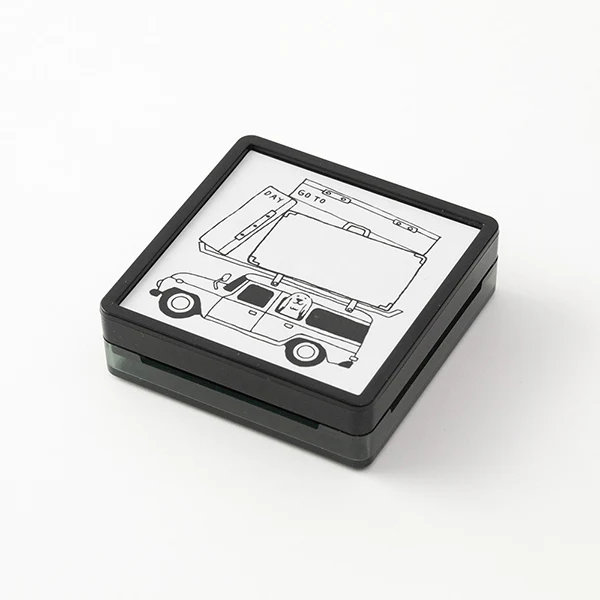 Midori  Paintable Stamp - Going Out - Image 3