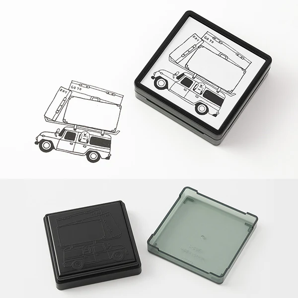 Midori  Paintable Stamp - Going Out - Image 4
