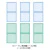Midori Paintable Stamp - Stickers Book Cold Color - Image 6