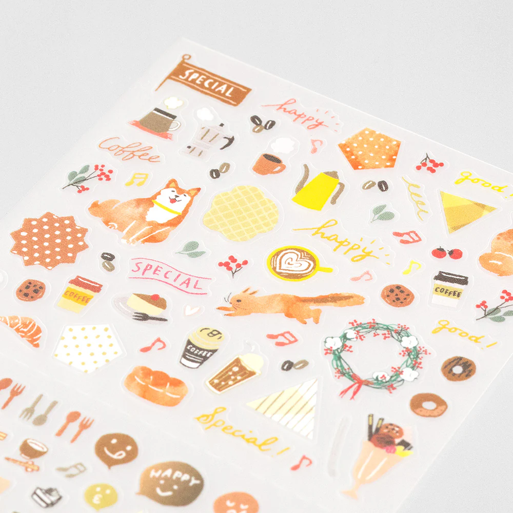 Midori Planner Stickers- Brown - Image 3