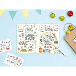Midori Planner Stickers- Sticker Marché Cactus - Image 4