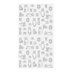 Midori Planner Stickers- Chat Forest Animals - Image 4