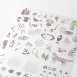 Midori Planner Stickers- Color Lavender - Image 3