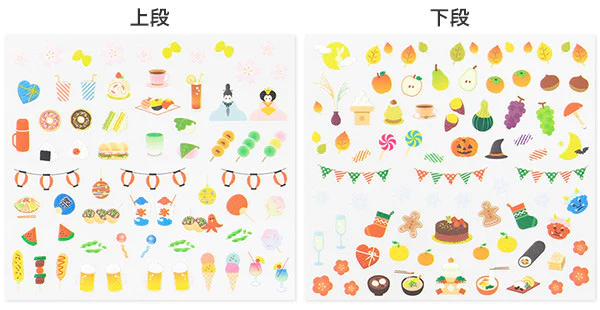 Midori Planner Stickers- Seasonal Foods - Image 4